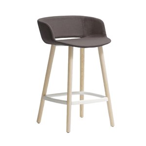 Taburete Babila 2757/2-2758/2 tapizado Pedrali