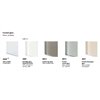 Mesa Arkos shaped rectangular cristal Sovet Italia