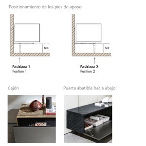 Aparador Magda suspended Sovet Italia