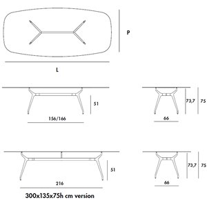 Mesa Arkos Arkos shaped 01 cerámica Sovet Italia