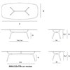 Mesa Arkos Arkos shaped 01 cerámica Sovet Italia