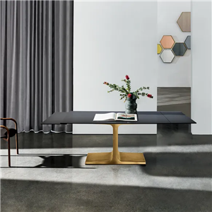 Mesa Palace rectangular extensible cristal Sovet Italia