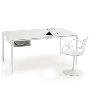 Escritorio Slim cristal Sovet Italia