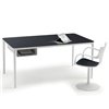 Escritorio Slim cristal Sovet Italia