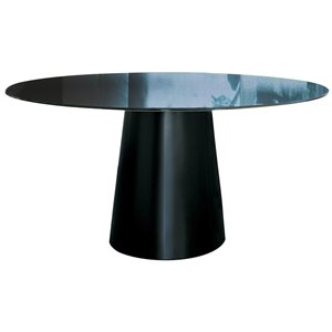 Mesa Totem Small redonda cristal Sovet