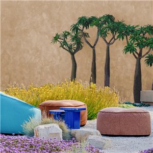 Pouf Island 796E/797E exterior Pedrali
