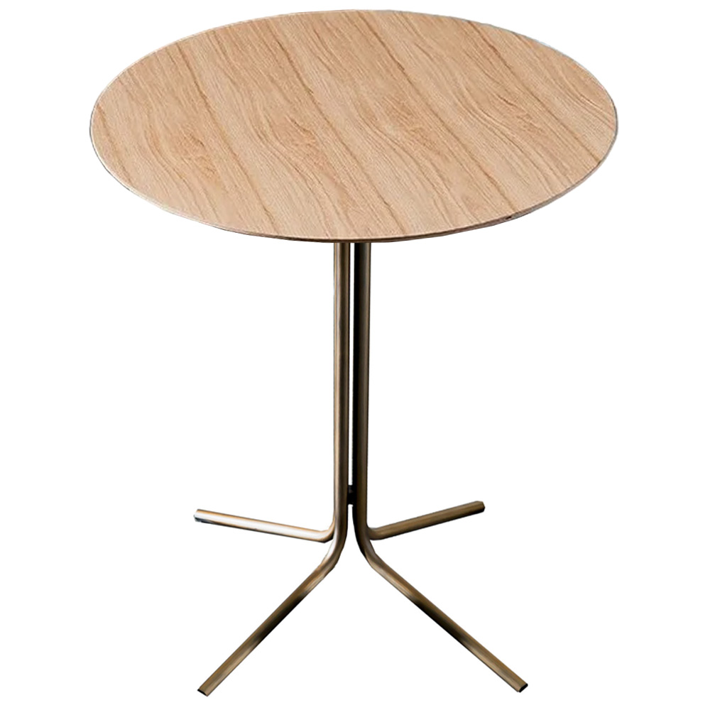Mesa auxiliar redonda Genius madera Sovet Italia