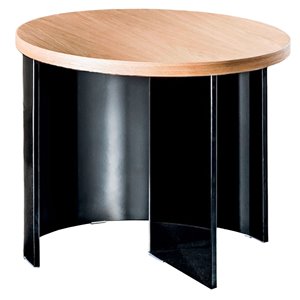 Mesa centro Regolo redonda madera Sovet