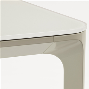 Mesa auxiliar Slim Cristal H37 Sovet Italia