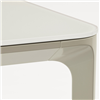 Mesa auxiliar Slim Cristal H37 Sovet Italia
