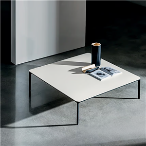 Mesa auxiliar Slim Cristal H37 Sovet Italia