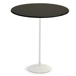 Mesa auxiliar Tulip Sobre cristal Sovet Italia