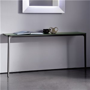 Consola Slim dos patas cristal Sovet Italia