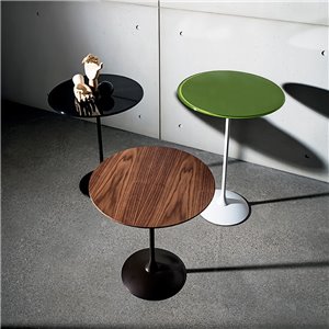 Mesa auxiliar Tulip madera Sovet Italia