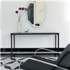 Consola Slim cuatro patas cristal Sovet Italia
