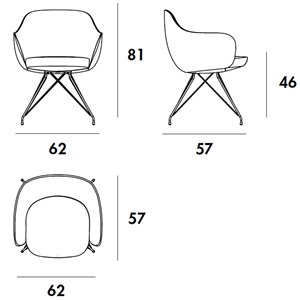 Sillón Cadira Wire Sovet Italia