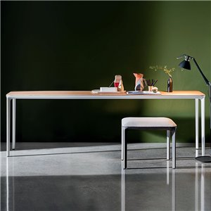 Consola Slim cuatro patas madera Sovet Italia