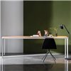 Consola Slim cuatro patas madera Sovet Italia