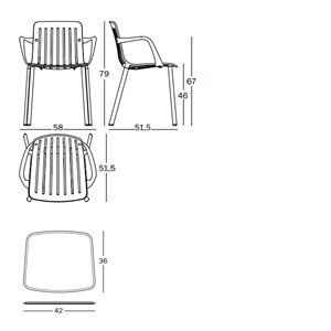 Sillón Plato Magis