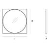 Espejo Visual geometric Sovet Italia
