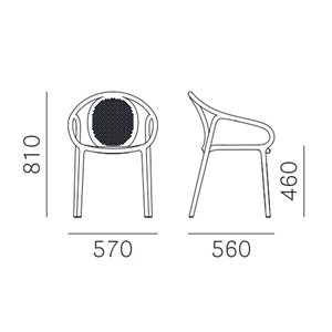 Sillón Remind 3735 Pedrali