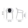 Sillón Remind 3735 Pedrali