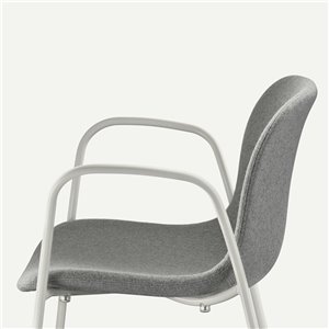Silla Troy Tapizada Acero Magis