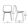 Silla Troy Polipropileno Madera Magis
