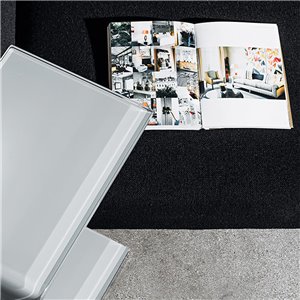 Mesa auxiliar Swan Cristal lacado Sovet Italia