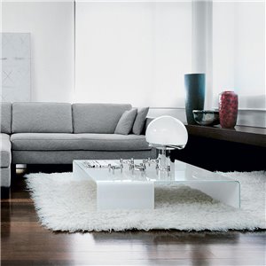 Mesa centro Spider transparente Sovet