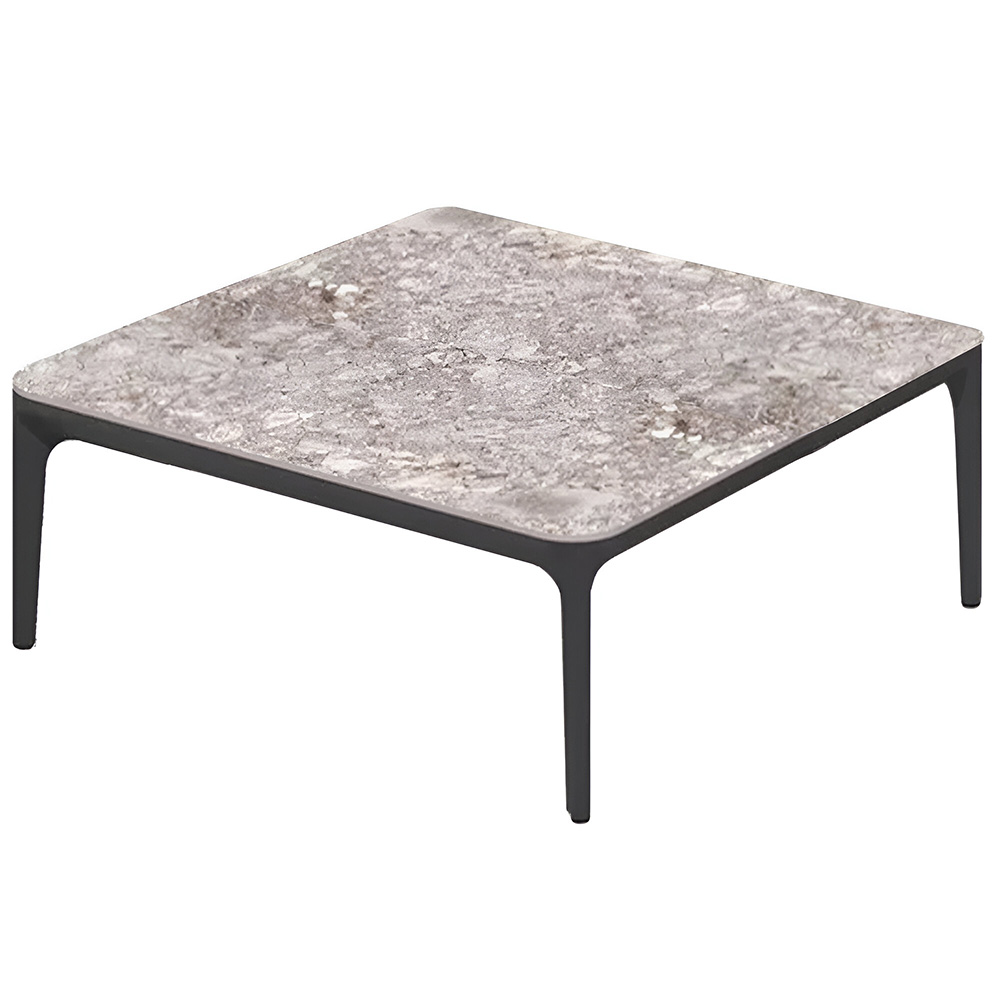 Mesa auxiliar Slim cerámica Outdoor Sovet Italia