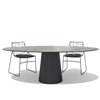 Mesa Totem elíptica Outdoor Sovet Italia