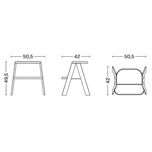 Taburete/escalera Bulter Hay