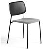 Silla Soft Edge 40 asiento tapizado Hay
