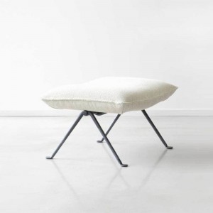 Ottoman Officina de Magis. Ottoman de diseño contemporáneo tapizado en tela.