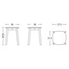 Taburete bajo Soft Edge 72 Hay