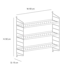 Estantería String Pocket Metal String Furniture