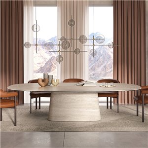 Mesa Napoleon Keramik Shaped Cattelan Italia