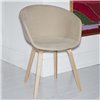 Silla AAC 23 tapizada Hay