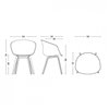 Silla AAC 22 tapizado frontal Hay