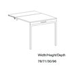Mesa plegable String Furniture