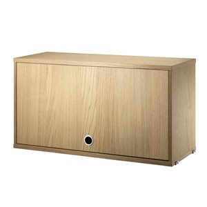 Cabinet con puerta abatible - oak