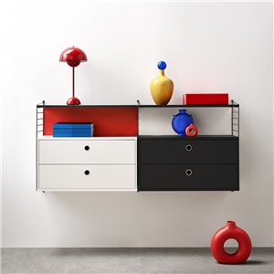 Cabinet con dos cajones String Furniture
