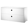 Cabinet con dos cajones - White 78