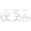 Silla AAC 253  tapizado soft Hay