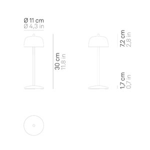 Lámpara de sobremesa Circe Oferta Zafferano