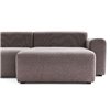 Sofá Mags Low 3 plazas Longue Hay