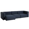 Sofá Mags Soft 3 plazas Longue Hay