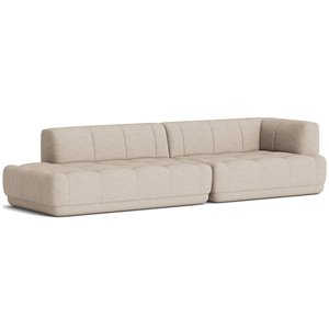 Sofá Quilton 3,5 plazas longue Hay