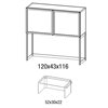 Mueble Bar Elvis Bontempi